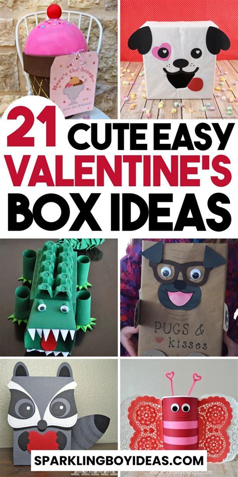 cheap easy valentine boxes for girls